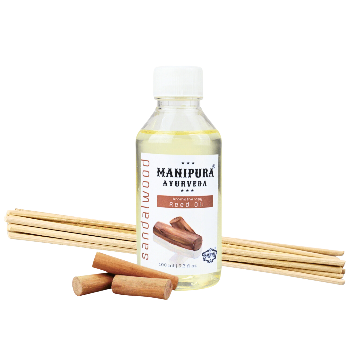 Sandalwood Reed Diffuser oil and stick 100ml