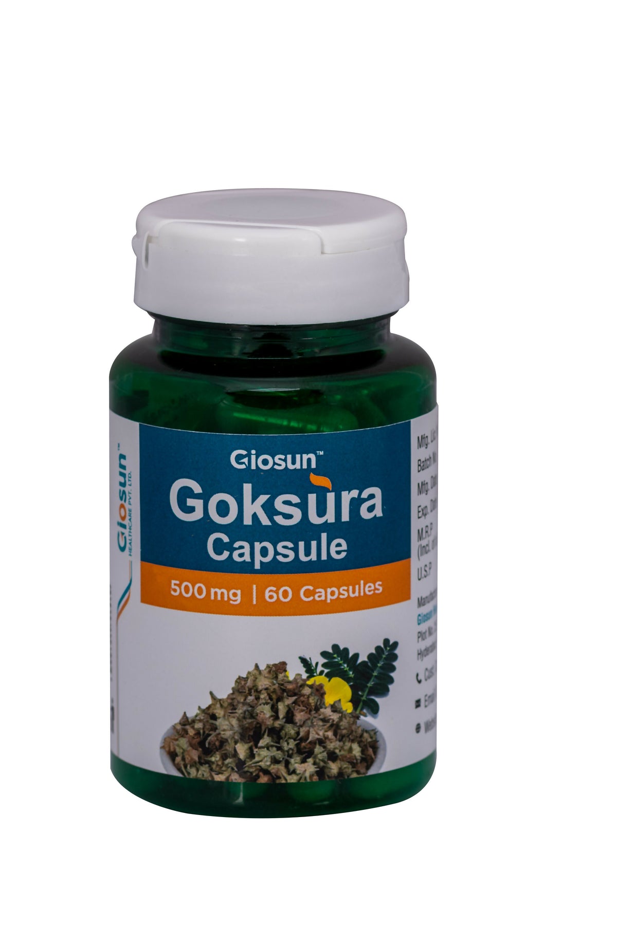 Gokshura - 500mg Capsules