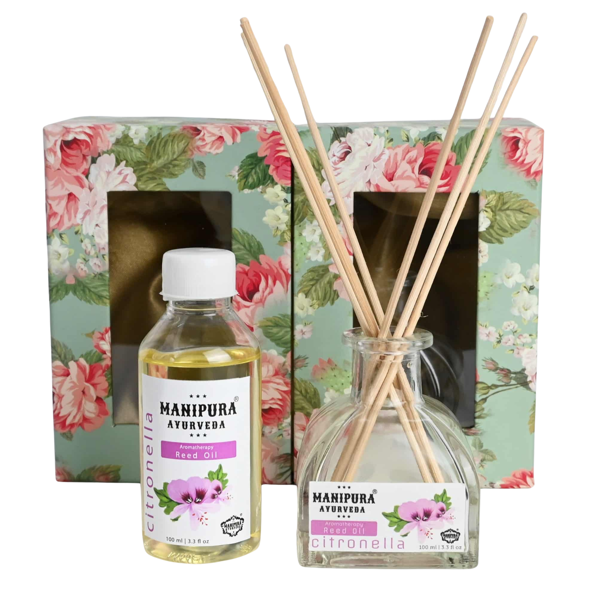Aromatherapy Citronella Reed Diffuser Set 100ml – ThinkAyurvedaFirst™