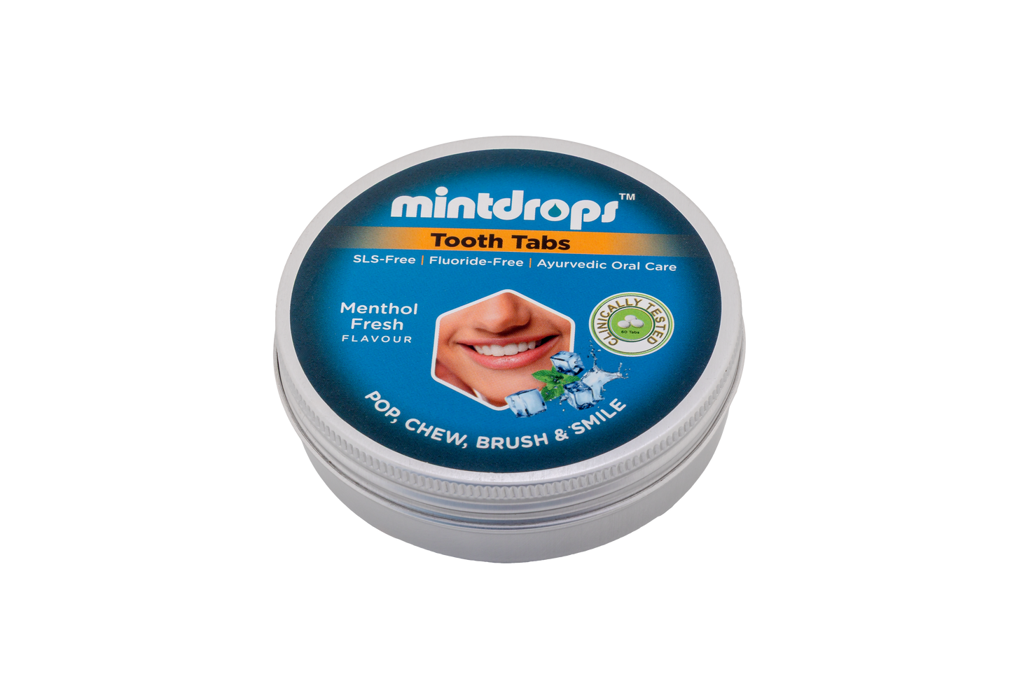Mintdrops Tooth Tabs – Menthol Fresh Flavour
