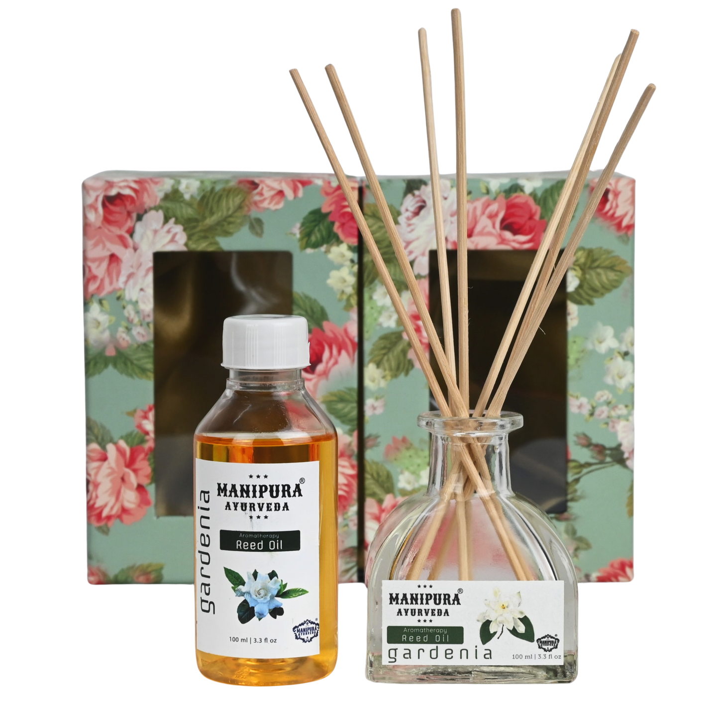 Aromatherapy Gardenia Reed Diffuser Set 100ml