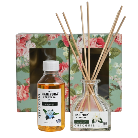 Aromatherapy Gardenia Reed Diffuser Set 100ml