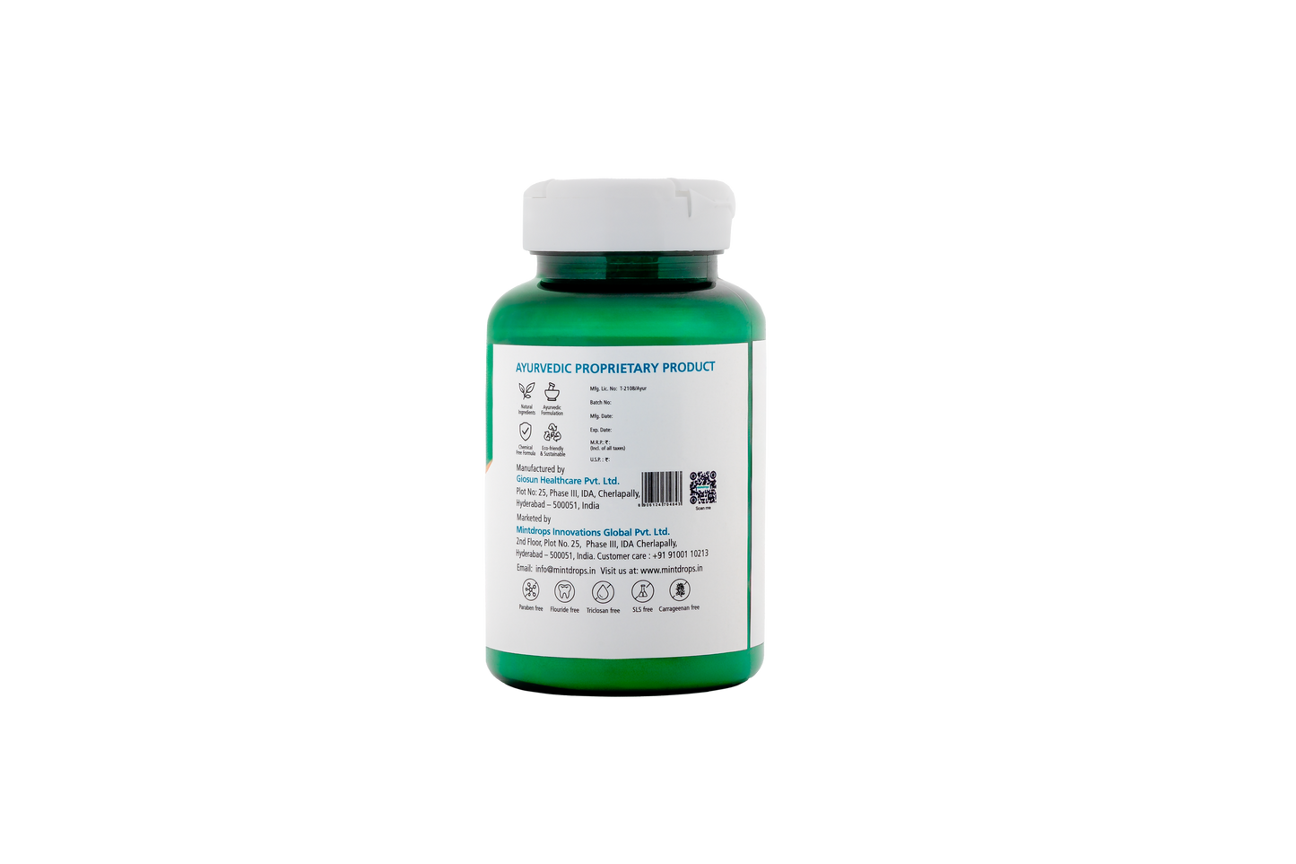 Mintdrops Herbal Tooth Powder