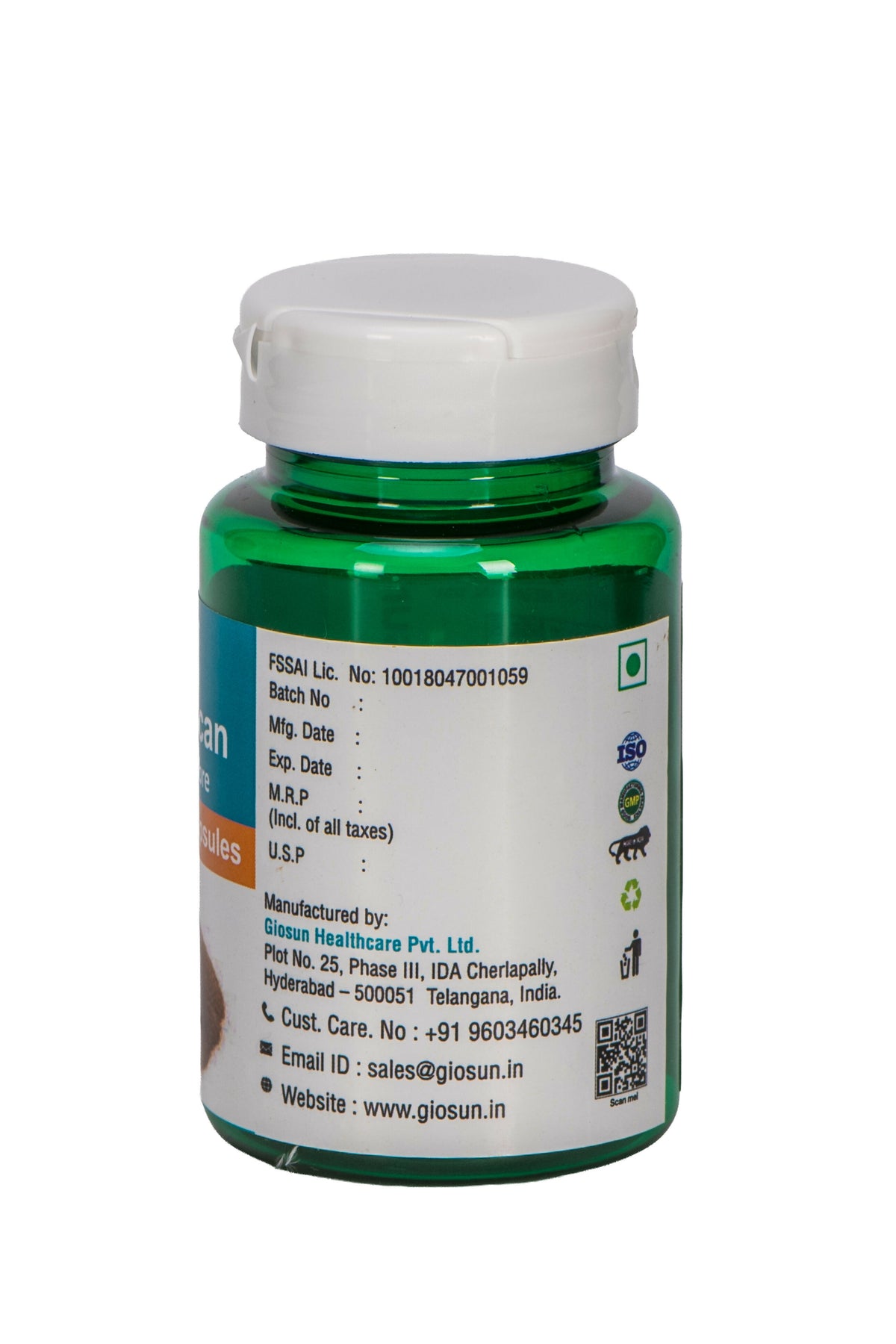 Beta Glucan - 250mg Capsule
