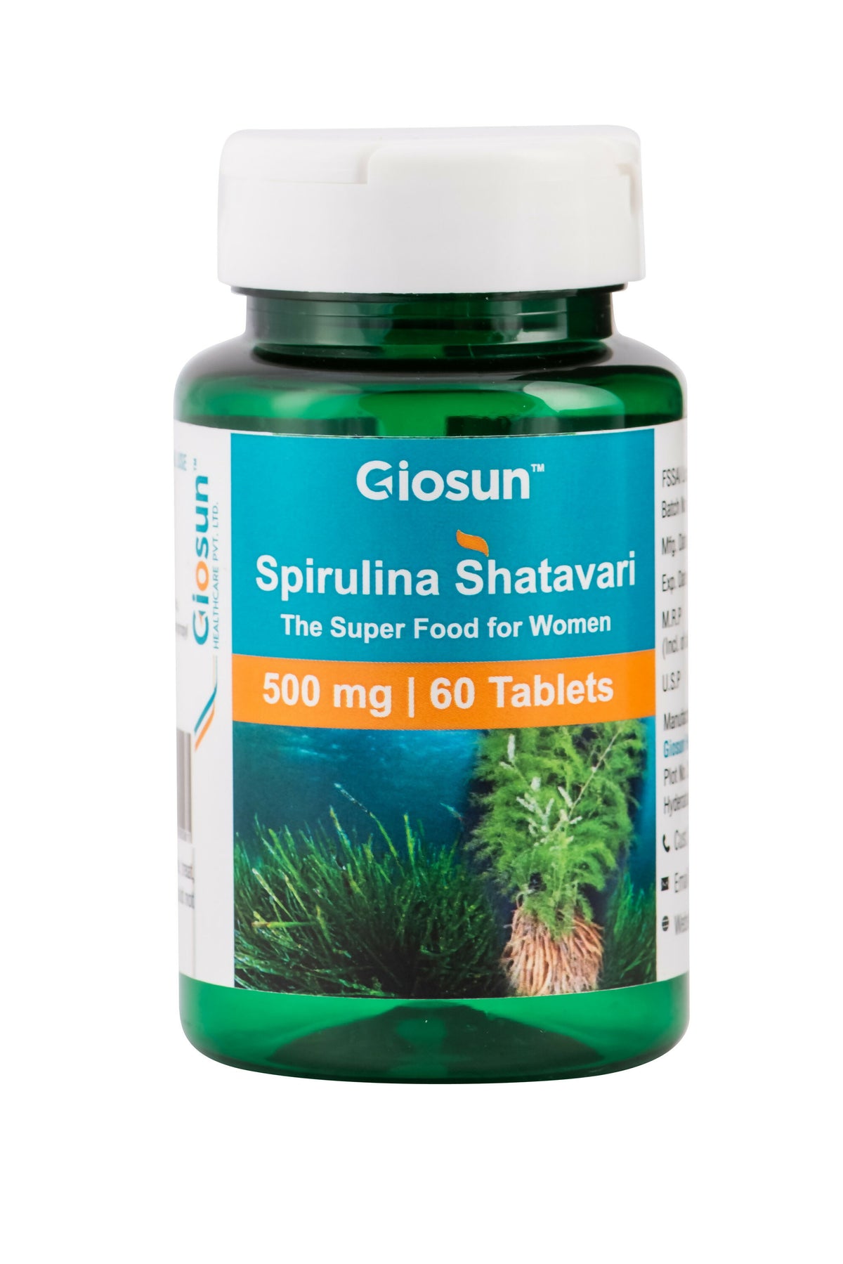 Spirulina with Shatavari - 500mg Tablet