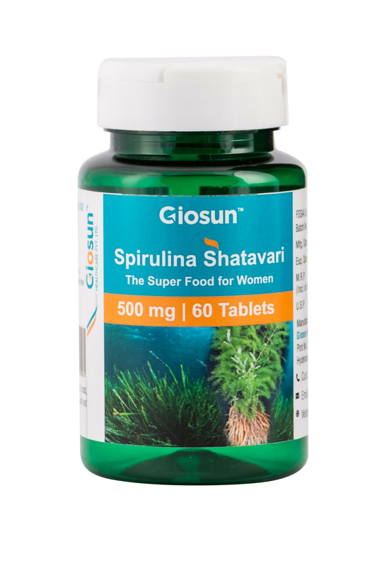 Spirulina with Shatavari - 500mg Tablet