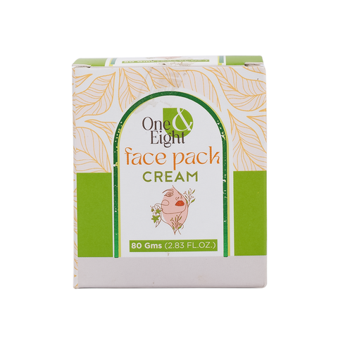 One & Eight Face Pack Cream 80gm
