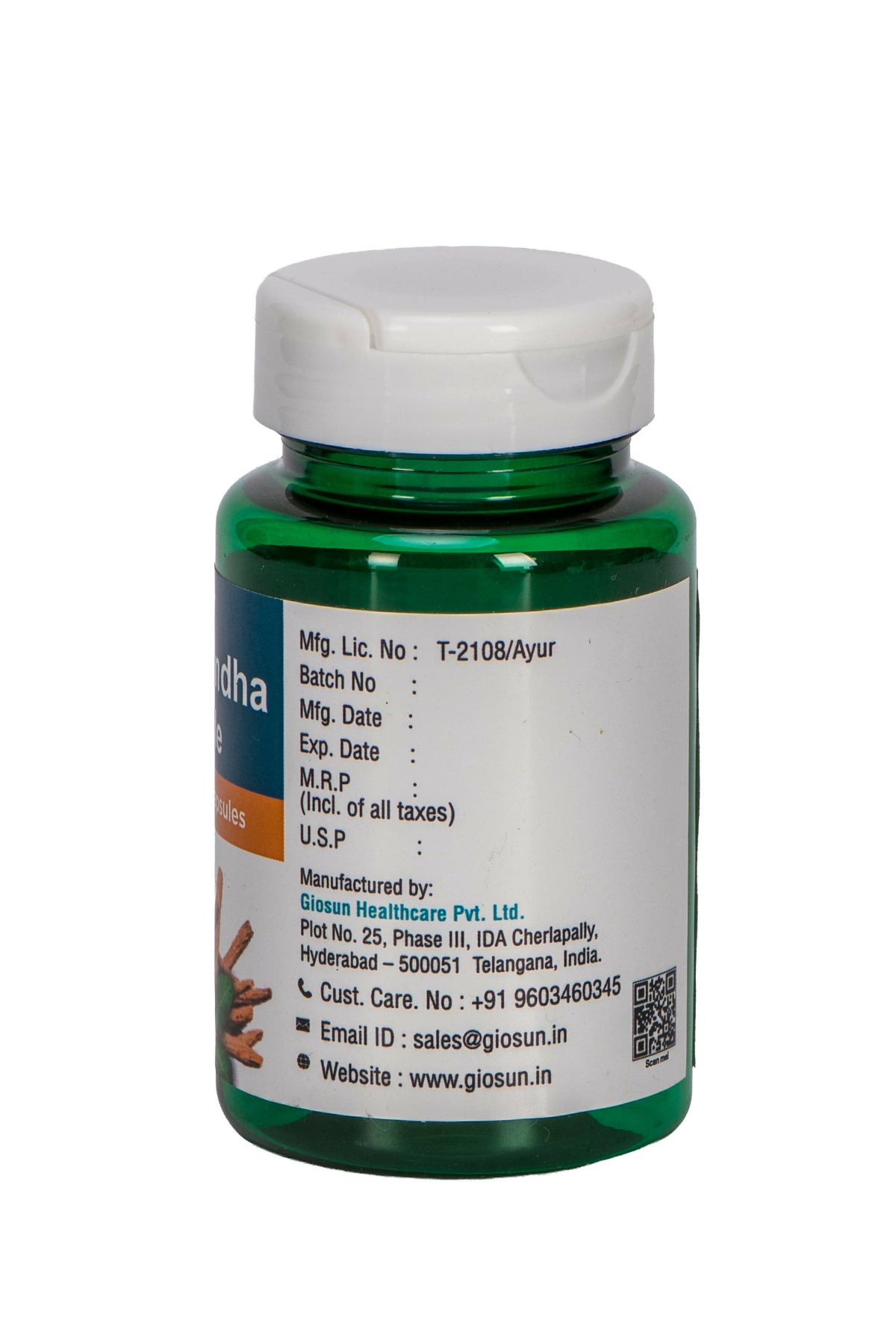 Ashwagandha - 500mg Capsule