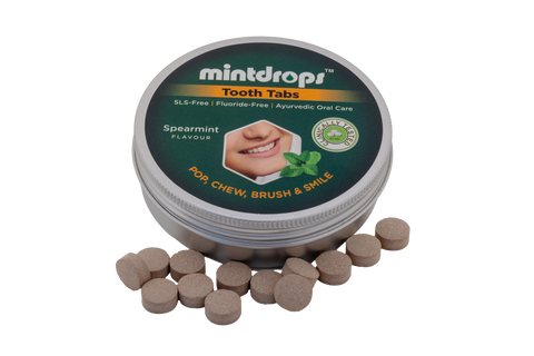 Mintdrops Tooth Tabs – Spearmint Flavour