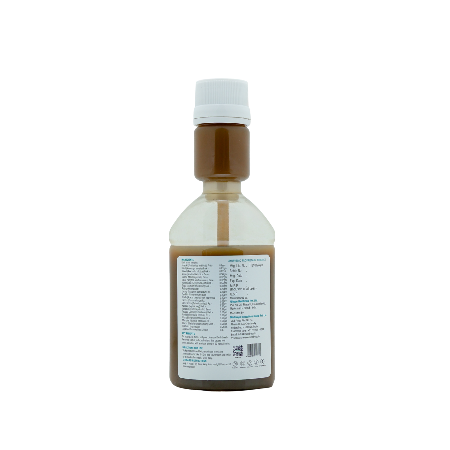 Mintdrops Natural Mouthwash