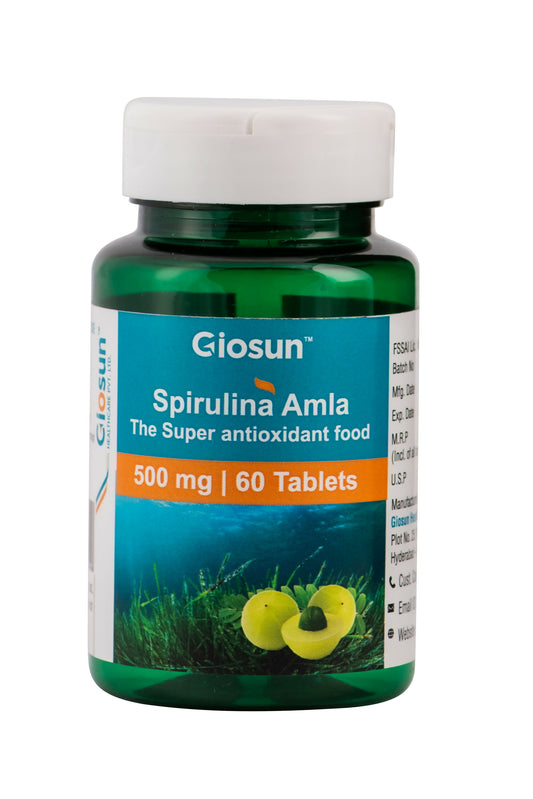 Spirulina with Amla - 500mg Tablet