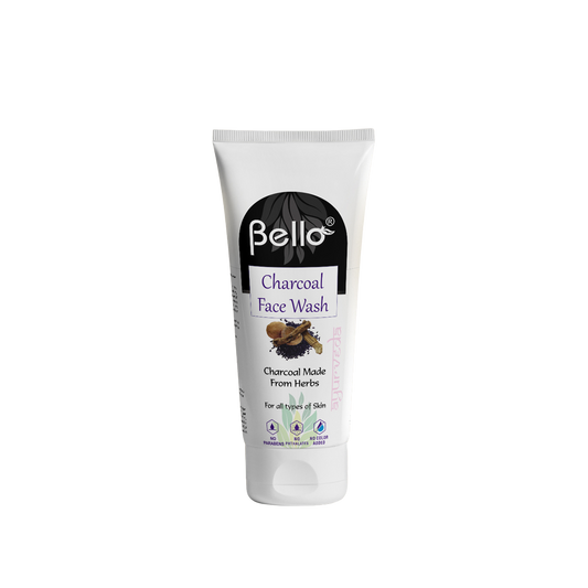 Bello Charcoal Face Wash - 120 ml
