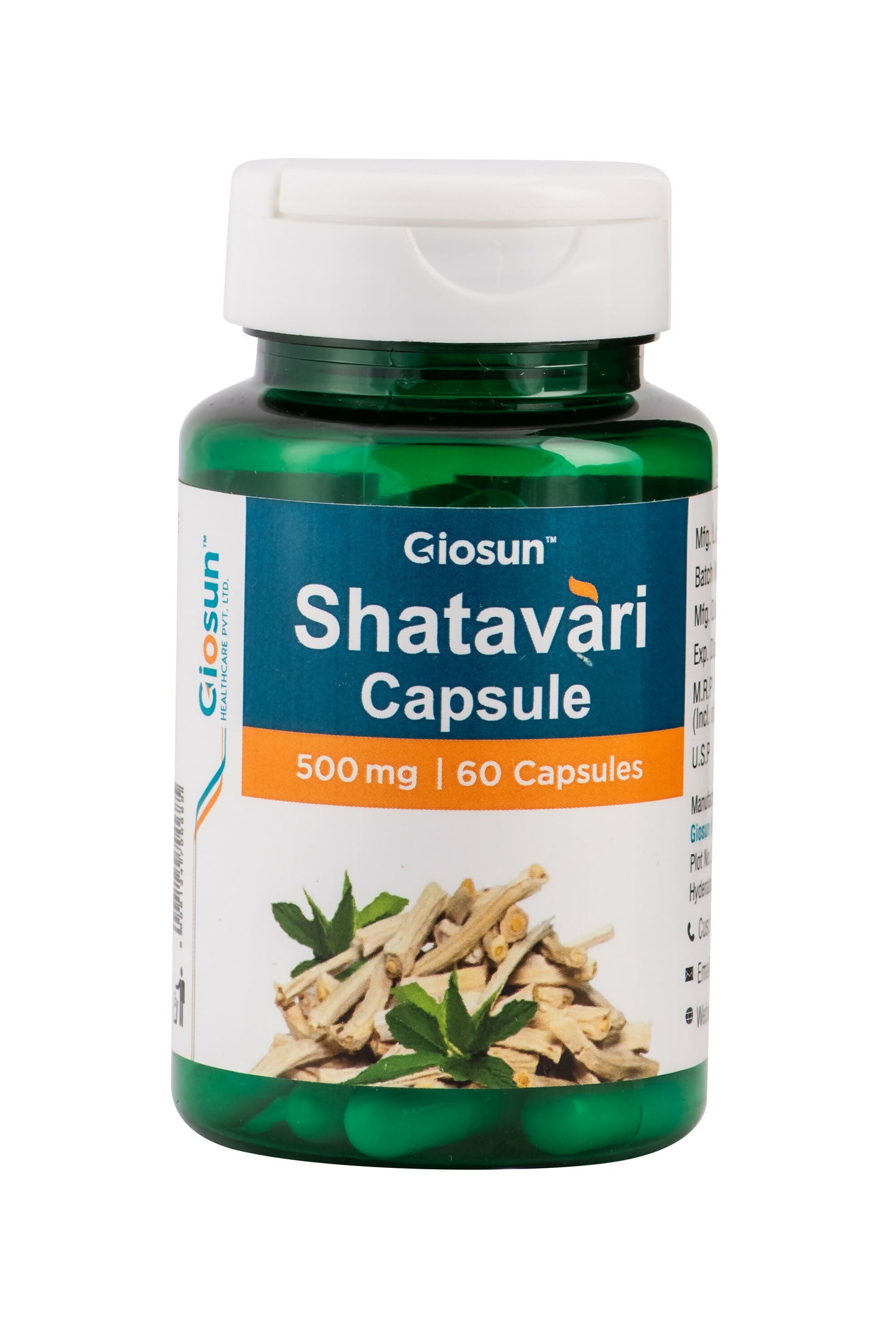 Shatavari - 500mg Capsule