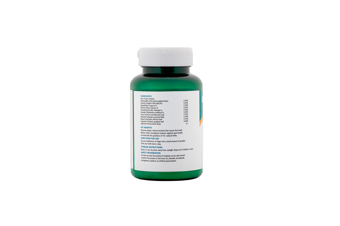 Mintdrops Herbal Tooth Powder