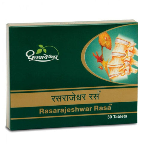 Dhootapapeshwar Rasrajeshwar Ras 30 Tablets