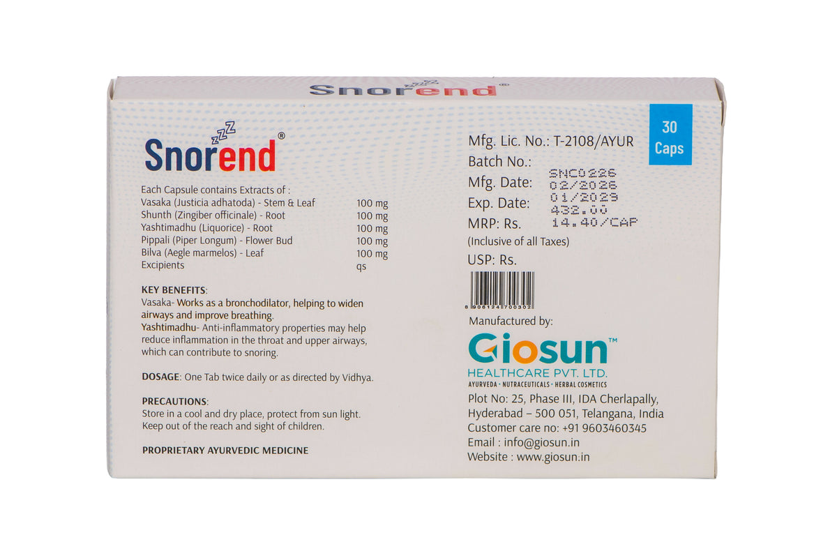 Snorend Capsule