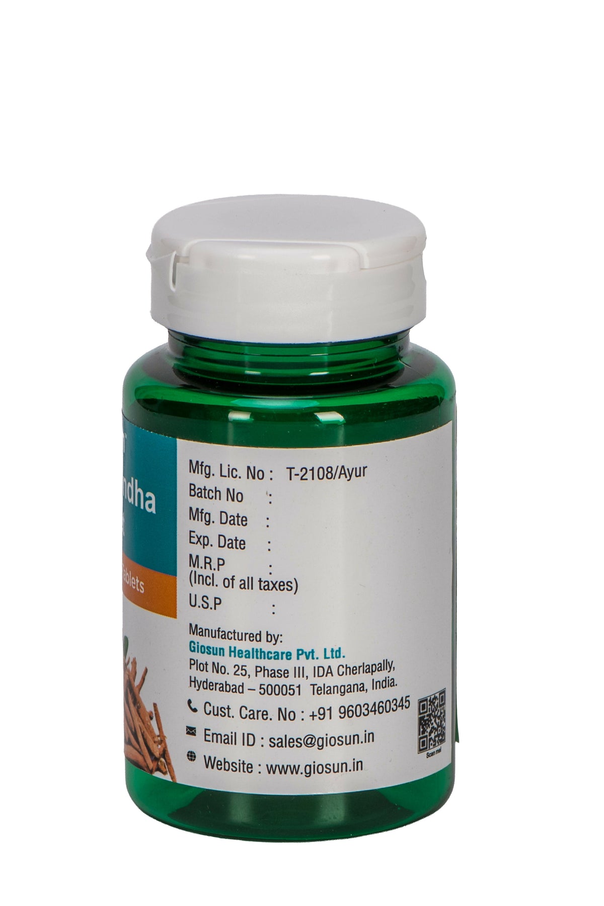 Ashwagandha - 500mg Tablet