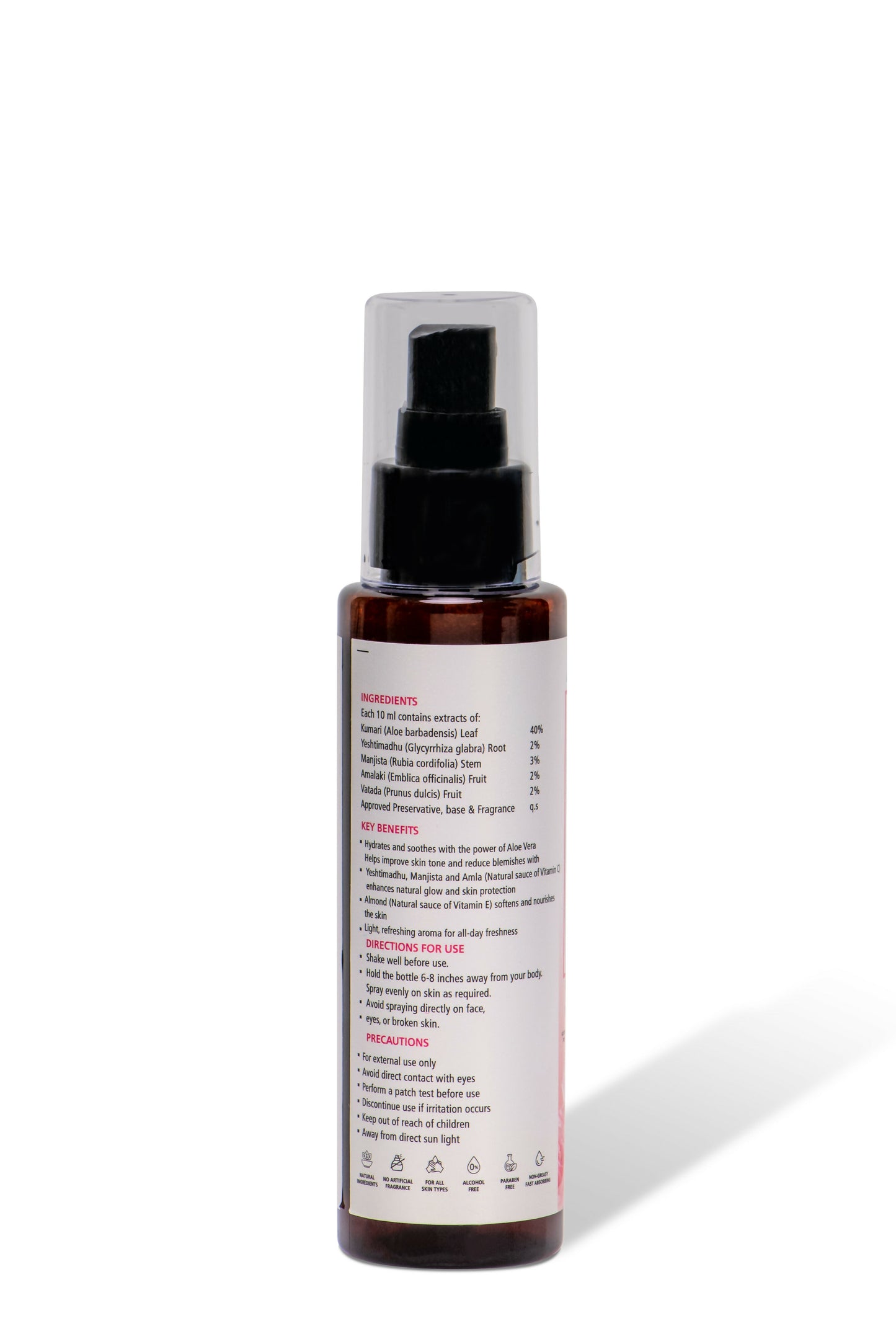 Reenact Body Mist - Rose & Cardemom