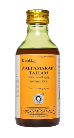 Kottakkal ayurveda Nalpamaradi Tailam - Oil, 200 Ml, For Hair & Skin