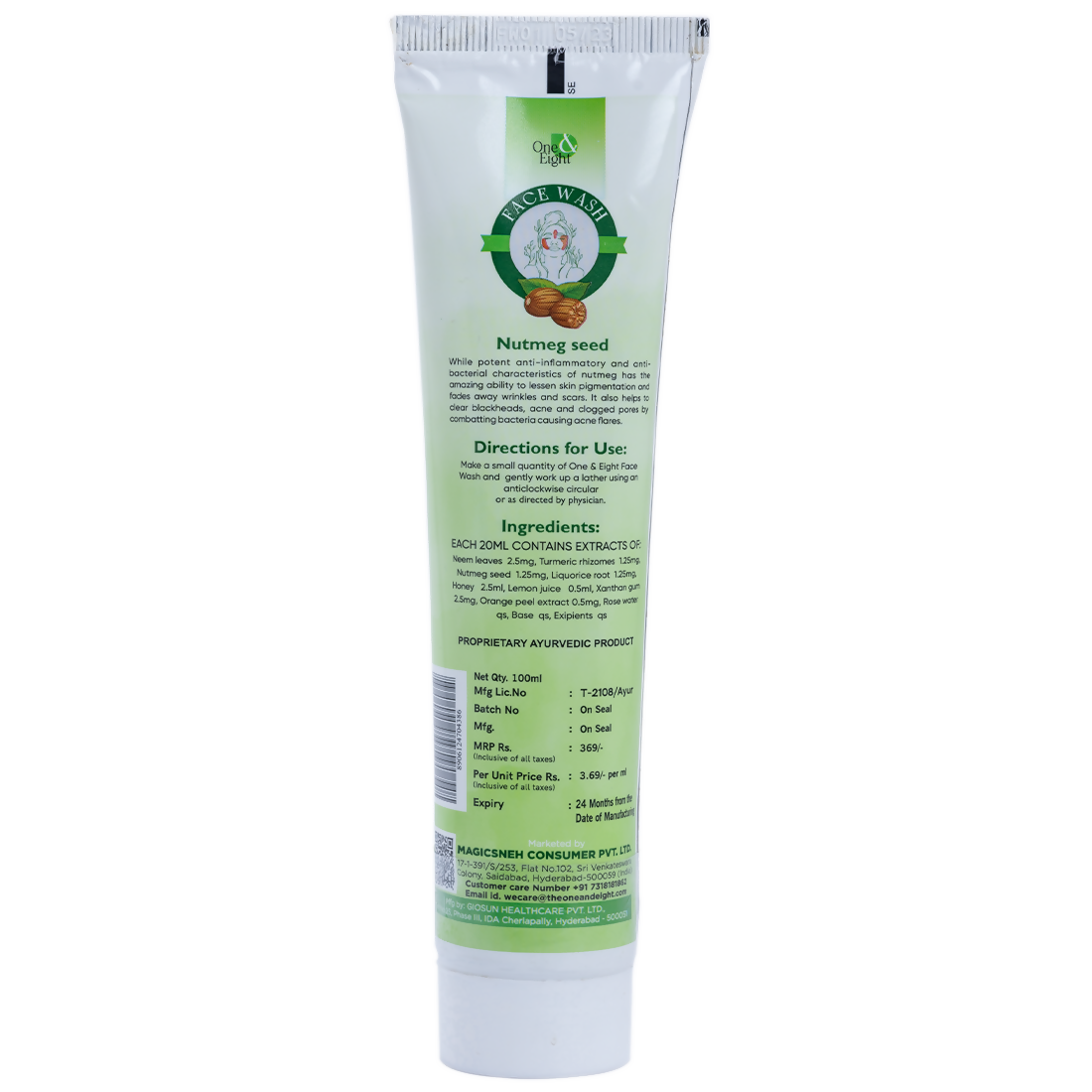 One&Eight Face Wash