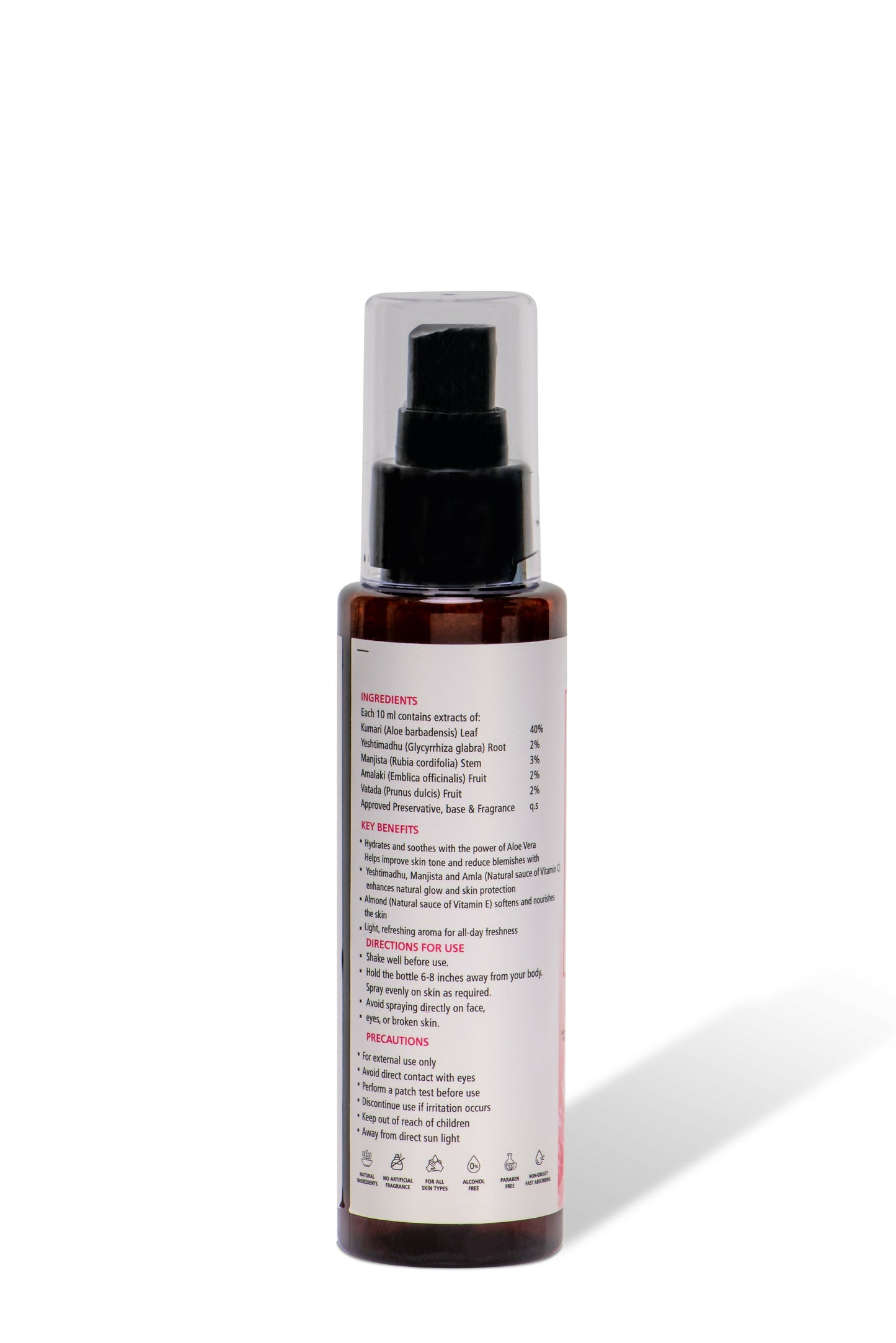 Reenact Body Mist - Rose & Cardemom