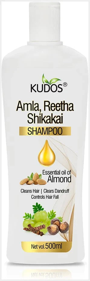 Amla Reetha Shikakai Shampoo-Kudos-500ml
