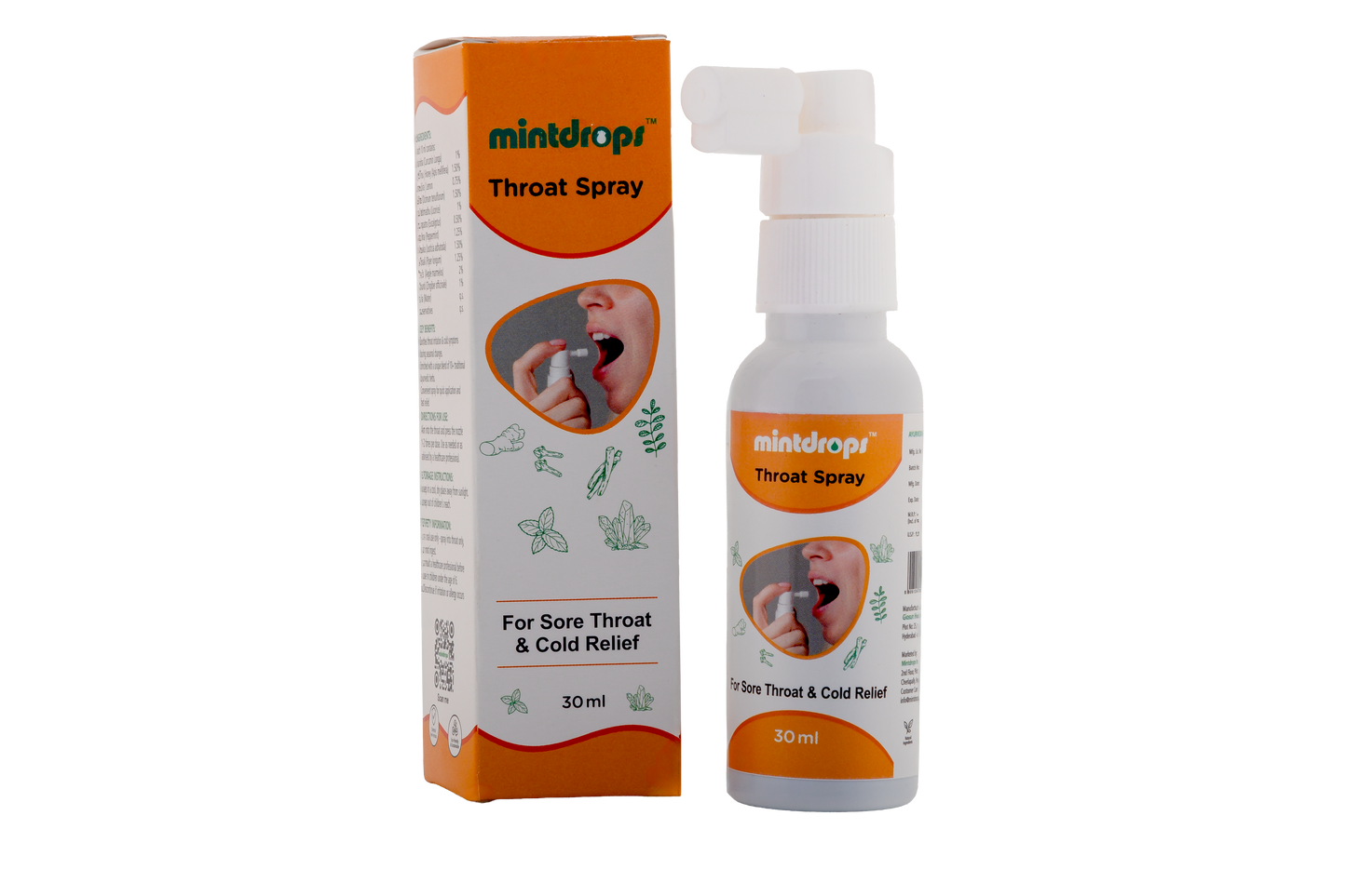 Mintdrops Throat Spray