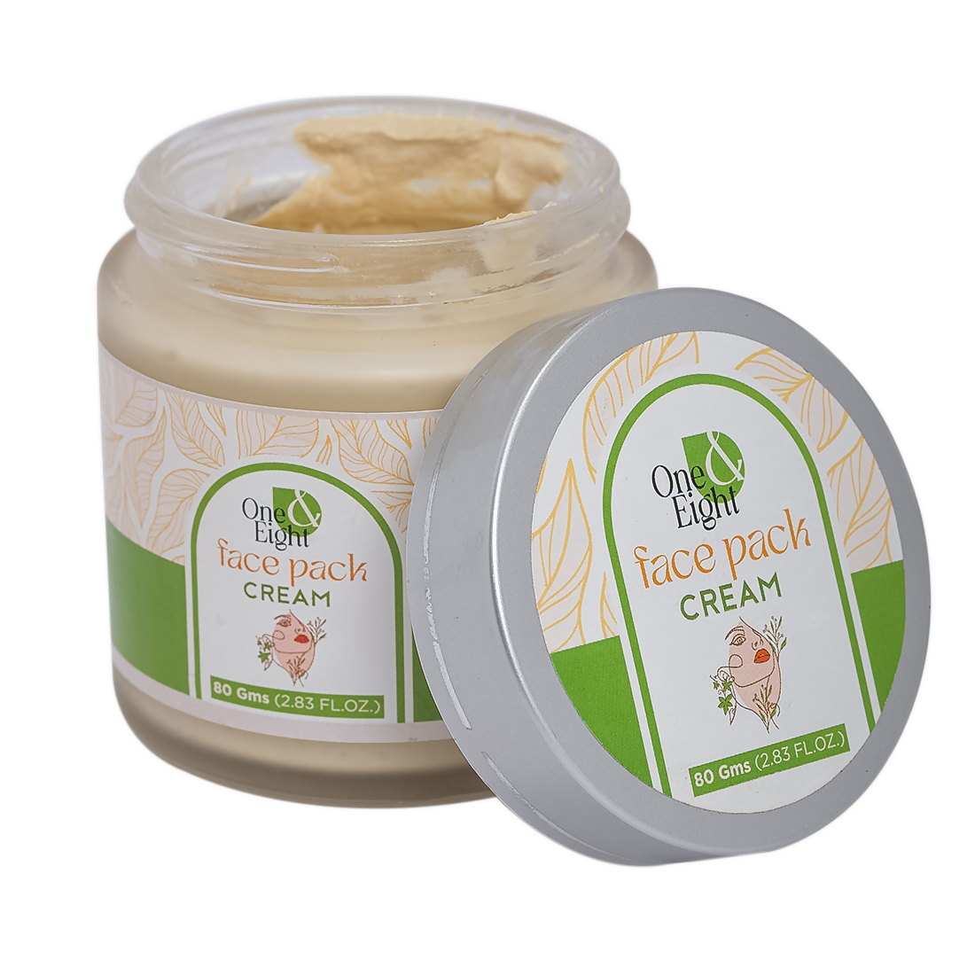 One & Eight Face Pack Cream 80gm