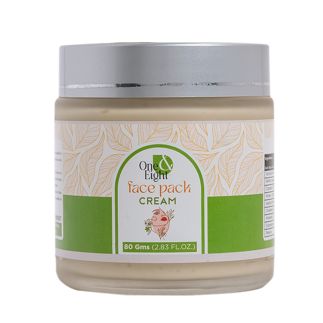One & Eight Face Pack Cream 80gm
